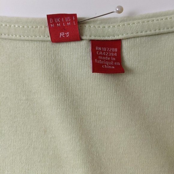 Esprit Light Mint V-Neck Blouse - Picture 10 of 12